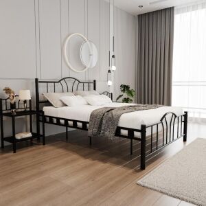 Bella Metal Karyola 140x200 ARM143 Siyah