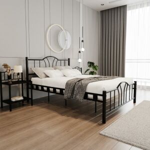 Bella Metal Karyola 100x200 ARM140 Siyah