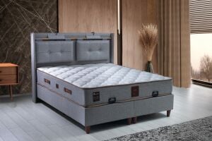Pier 150x200 Çift Kişilik Baza, Başlık Seti PV1306