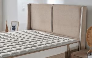 Trend Krem 180 cm Çift Kişilik Baza Başlığı CB3214