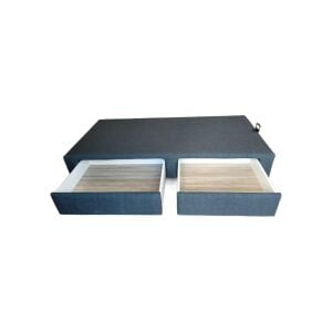 Alaçatı Çekmeceli 100x200 Tek Kişilik Baza, Başlık Seti PV302