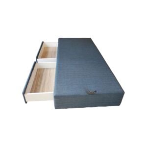 Alaçatı Çekmeceli 100x200 Tek Kişilik Baza, Başlık Seti PV302