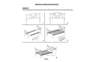 Belinay Metal Karyola 90x190 ARM129