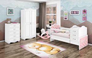 Rüyam Büyüyen Karyolalı Bebek Odası Takımı WD26122