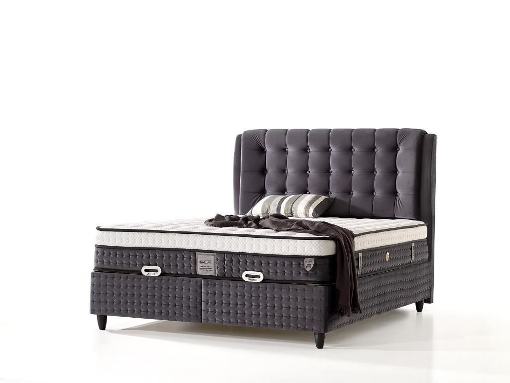 MD Prime 140x200 Çift Kişilik Yatak, Baza, Başlık Seti GM165