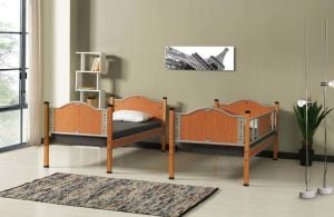 İnci Ranza 90x200 ARM006 Gri + Ceviz