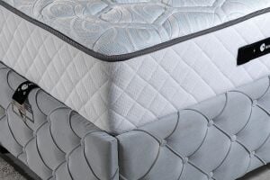 Cold Bed 160x200 Çift Kişilik Yatak, Baza, Başlık Seti PV1412