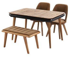 Albina Ceviz Masa Sandalye Takımı FRL1023