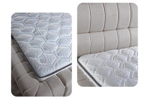 Fetta 90x190 Tek Kişilik Yatak, Karyola, Başlık Seti PV1414