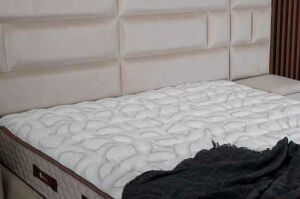 Latex 120x200 Tek Kişilik Yatak, Baza, Başlık Seti PV1415