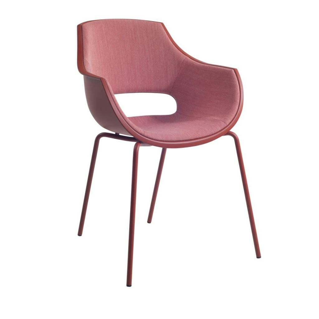 Opal-ML Pro Soft Koyu Kırmızı - Koyu Kırmızı Mutfak Sandalyesi PPT1359