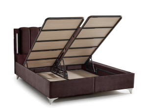 MD Double 140x200 Çift Kişilik Yatak, Baza, Başlık Seti GM108