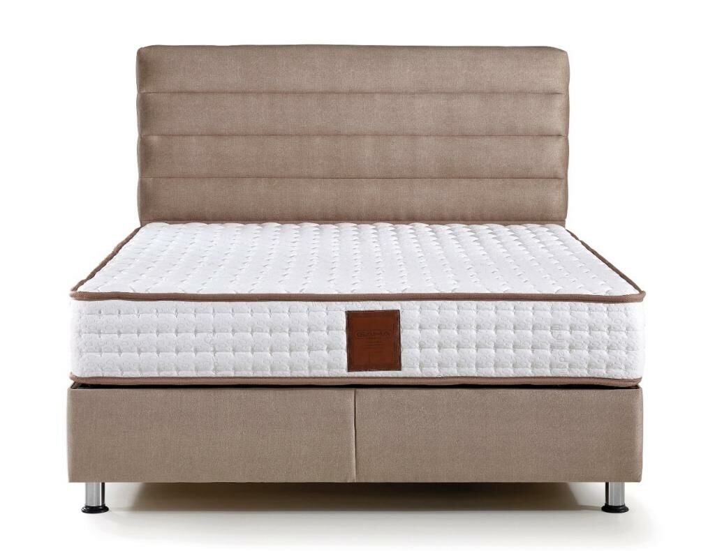 MD Sedef 150x200 Çift Kişilik Yatak, Baza, Başlık Seti GM121