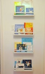 Montessori Ahşap Eğitici Kitaplık Raf