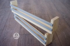 Ahşap Çocuk Odası Eğitici Kitaplık Raf