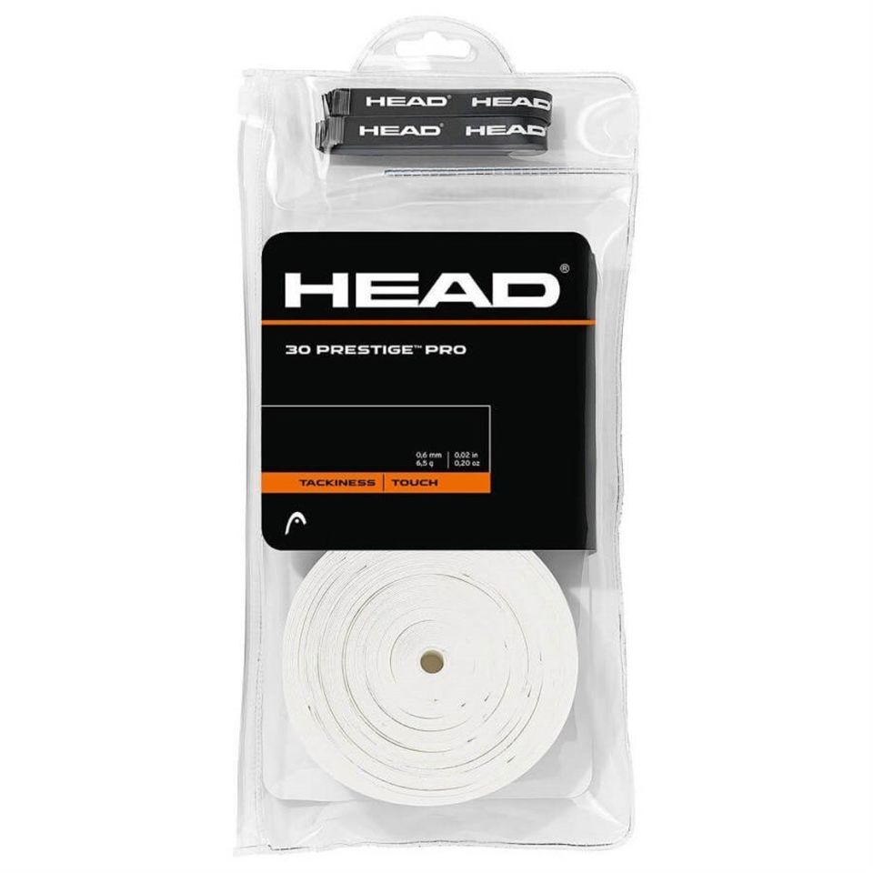 Head Prestige Pro 30 pcs Pack WH Grip