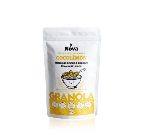 ''Cocolimon'' Hindistan Cevizli ve Limonlu Granola - 340 Gr.