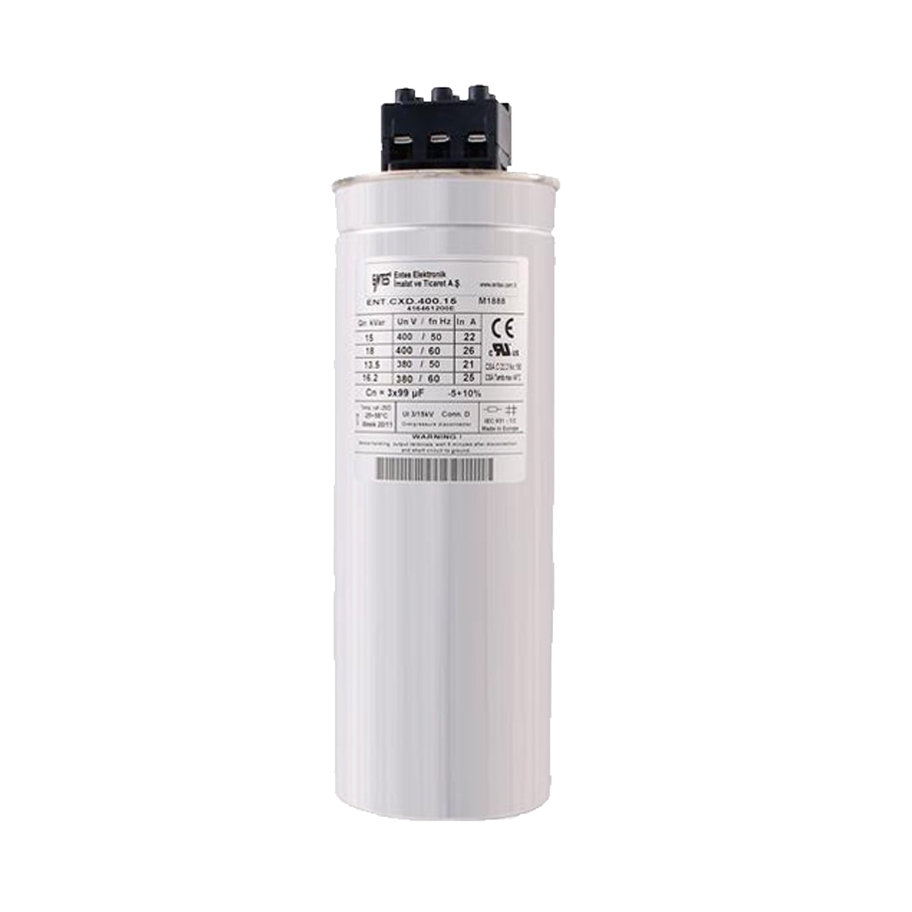 M1890 25 KVAR 400 V TRİFAZE KONDANSATÖR     ENTES