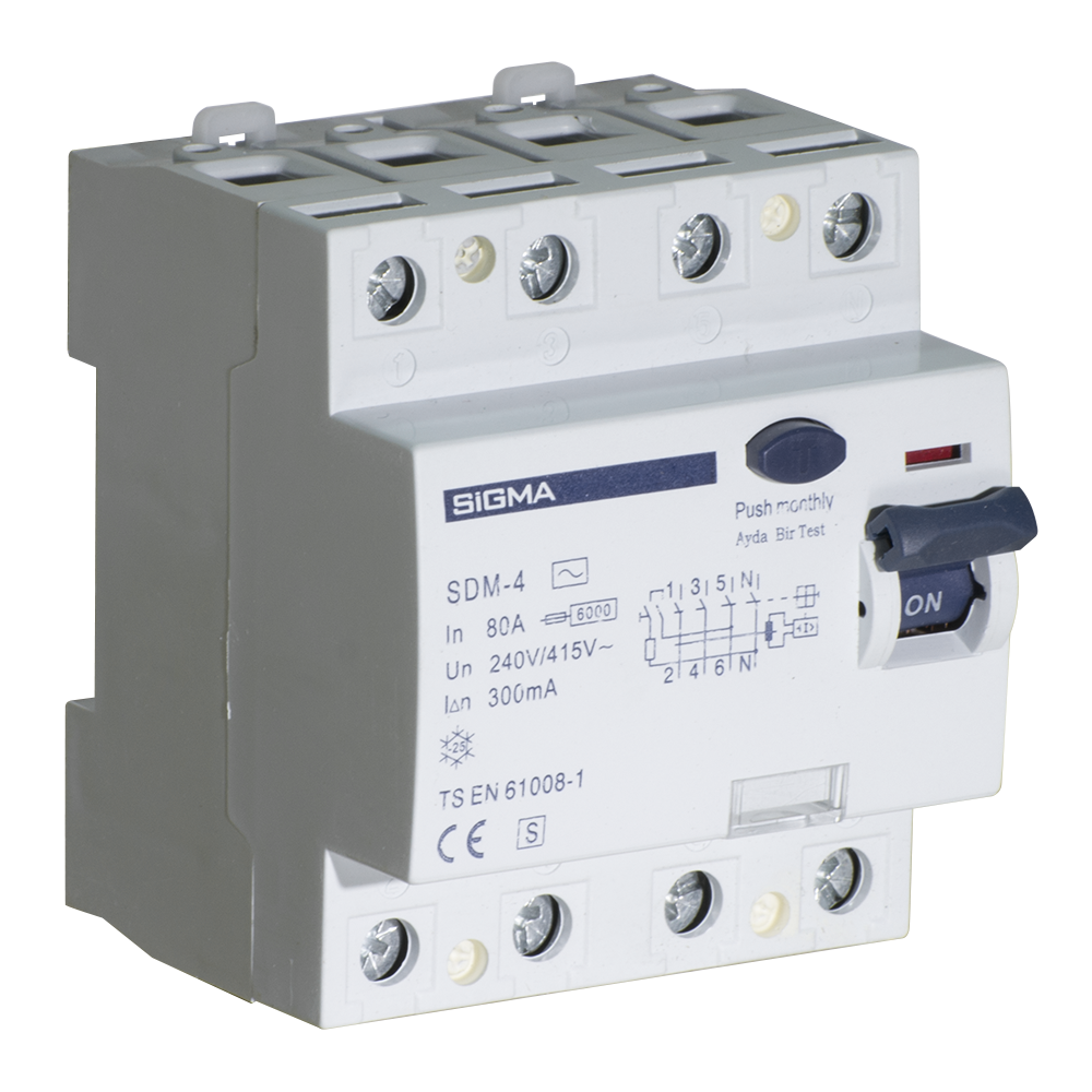 SDM12 12A 24V DC bobinli 3P kontaktör