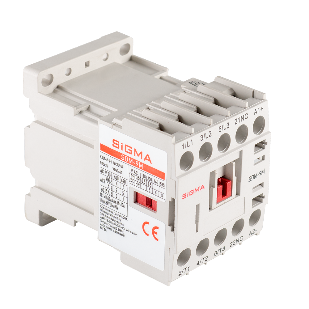 SDM-16M01 7.5 KW 16 A 24 V DC 1NC mini kontaktör