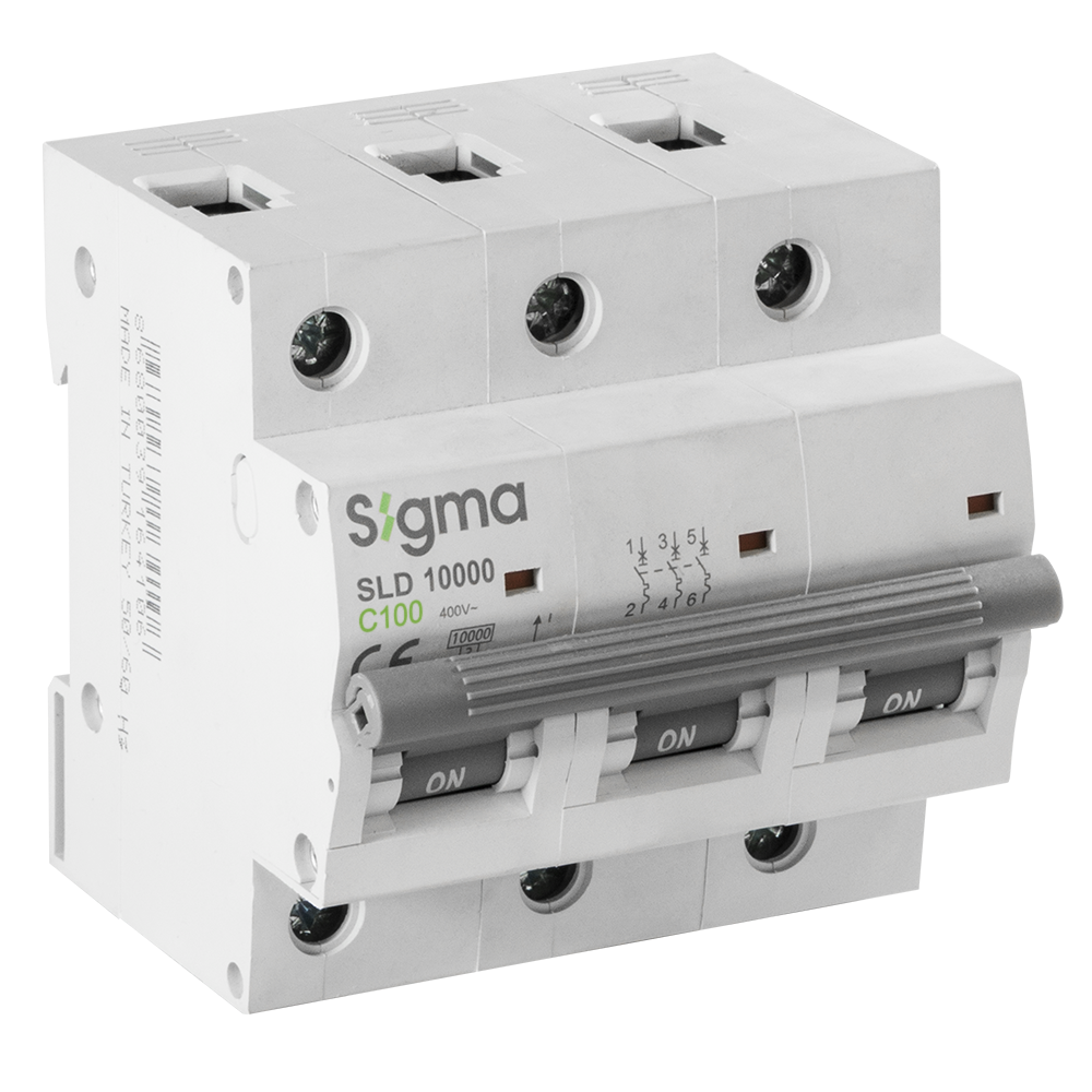 SLD10000 10kA 3P C100 OTOMATİK SİGORTA