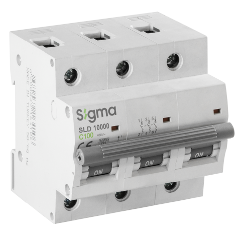 SLD10000 10kA 3P C100 OTOMATİK SİGORTA