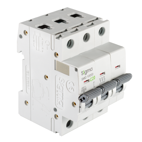 SMD10000 10kA 3P C20 OTOMATİK SİGORTA