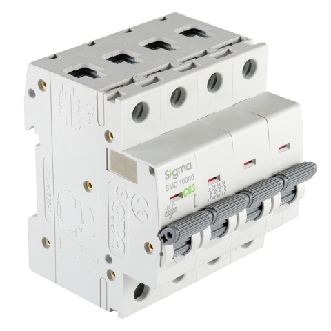 SMD10000 10kA 4P C63 OTOMATİK SİGORTA
