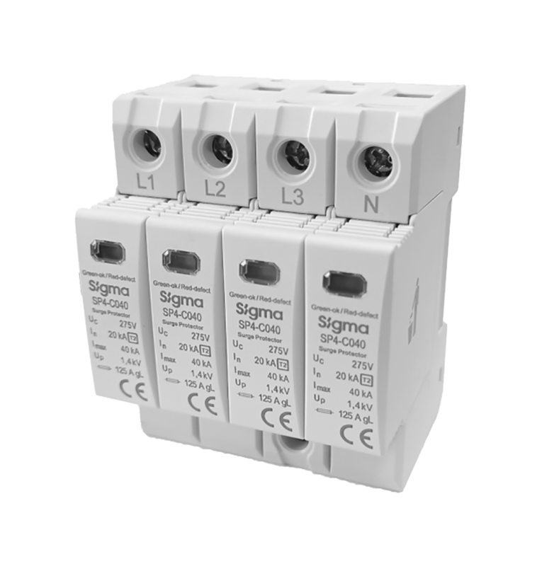 C Tipi 4P 40 kA AG Parafudr