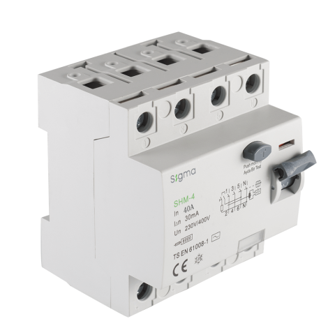 SHM 4P 30mA 40A 6KA KAÇAK AKIM KOR.ŞALT.