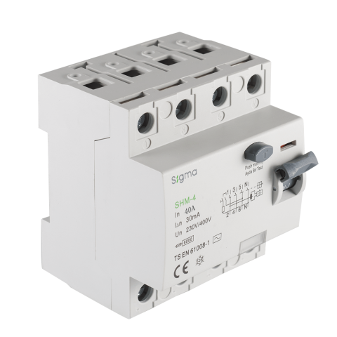 SHM 4P 30mA 40A 6KA KAÇAK AKIM KOR.ŞALT.