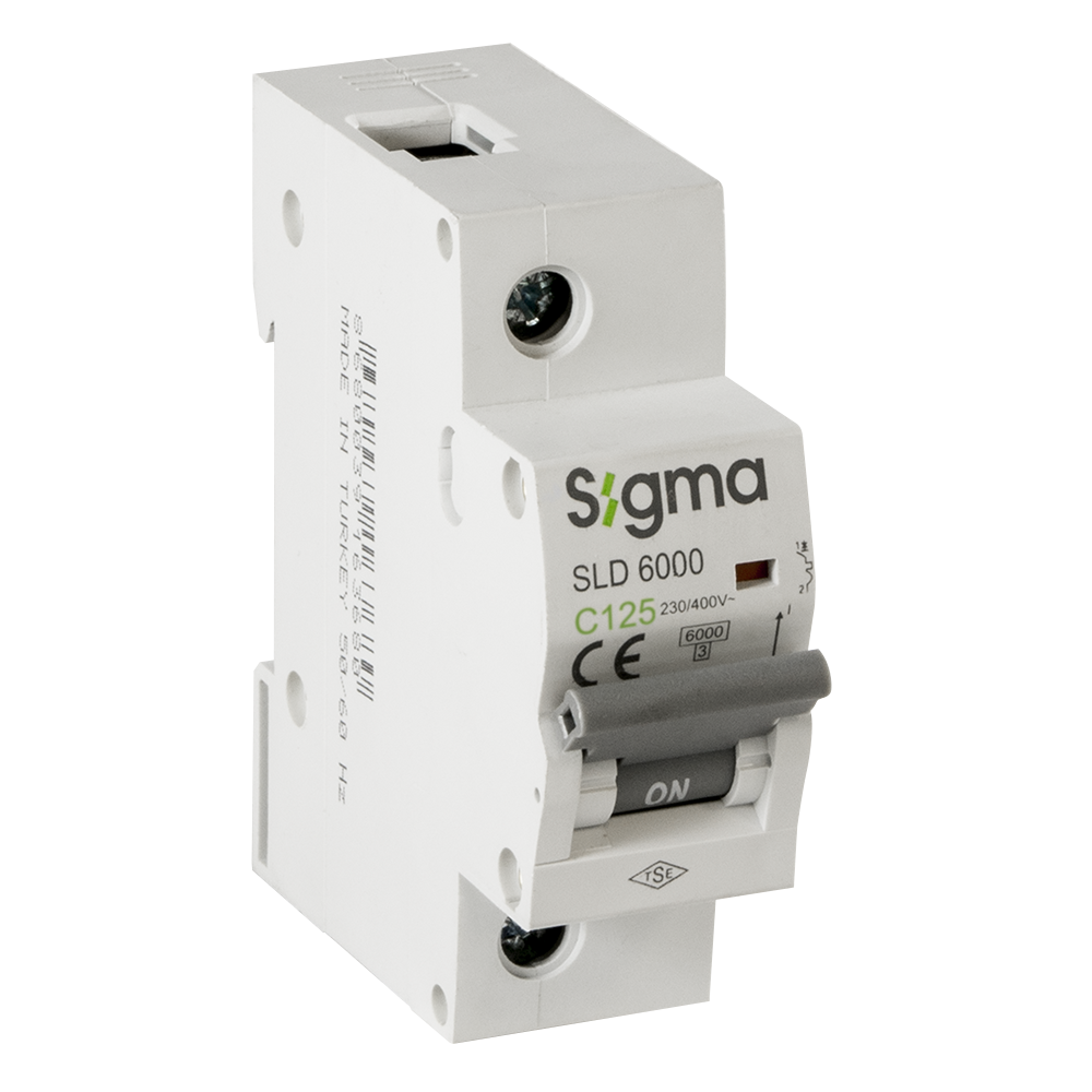 SLD6000 6kA 1P C80 OTOMATİK SİGORTA