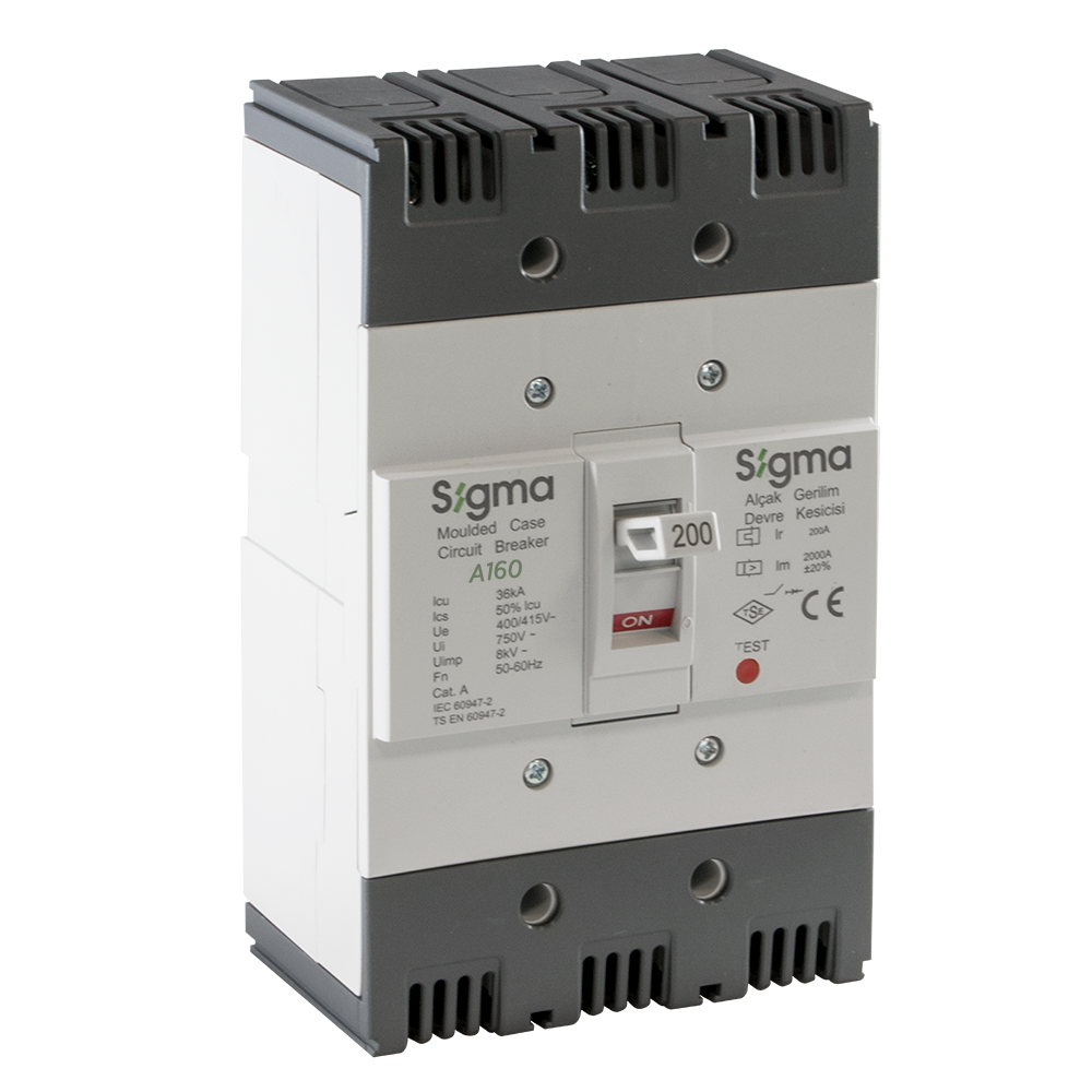 3A160 100A SABİT TİP ALÇAK GERİLİM DEVRE KESİCİ