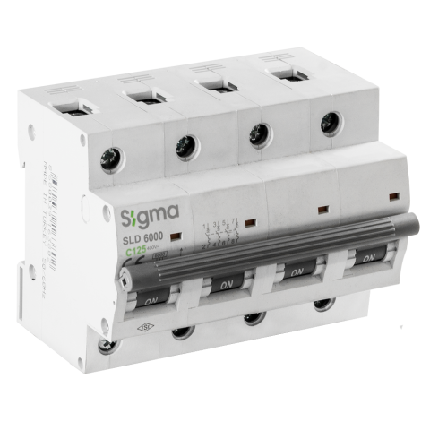 SLD6000 6kA 4P C100 OTOMATİK SİGORTA