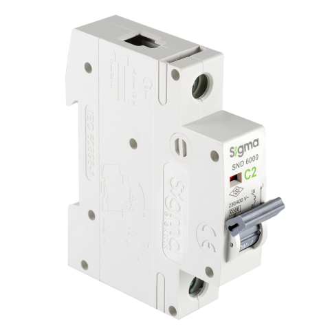 SND6000 6kA 1P C2 OTOMATİK SİGORTA