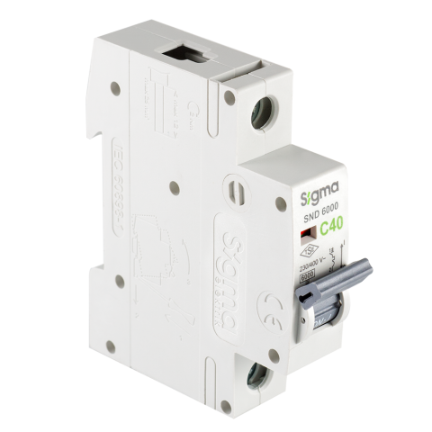 SND6000 6kA 1P C40 OTOMATİK SİGORTA