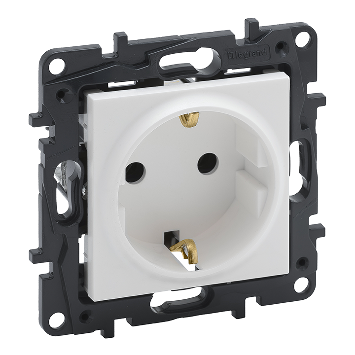 Raventi Topraklı Priz, Beyaz