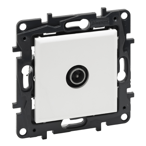 Raventi Tv Priz,Geçişli 14Db Beyaz