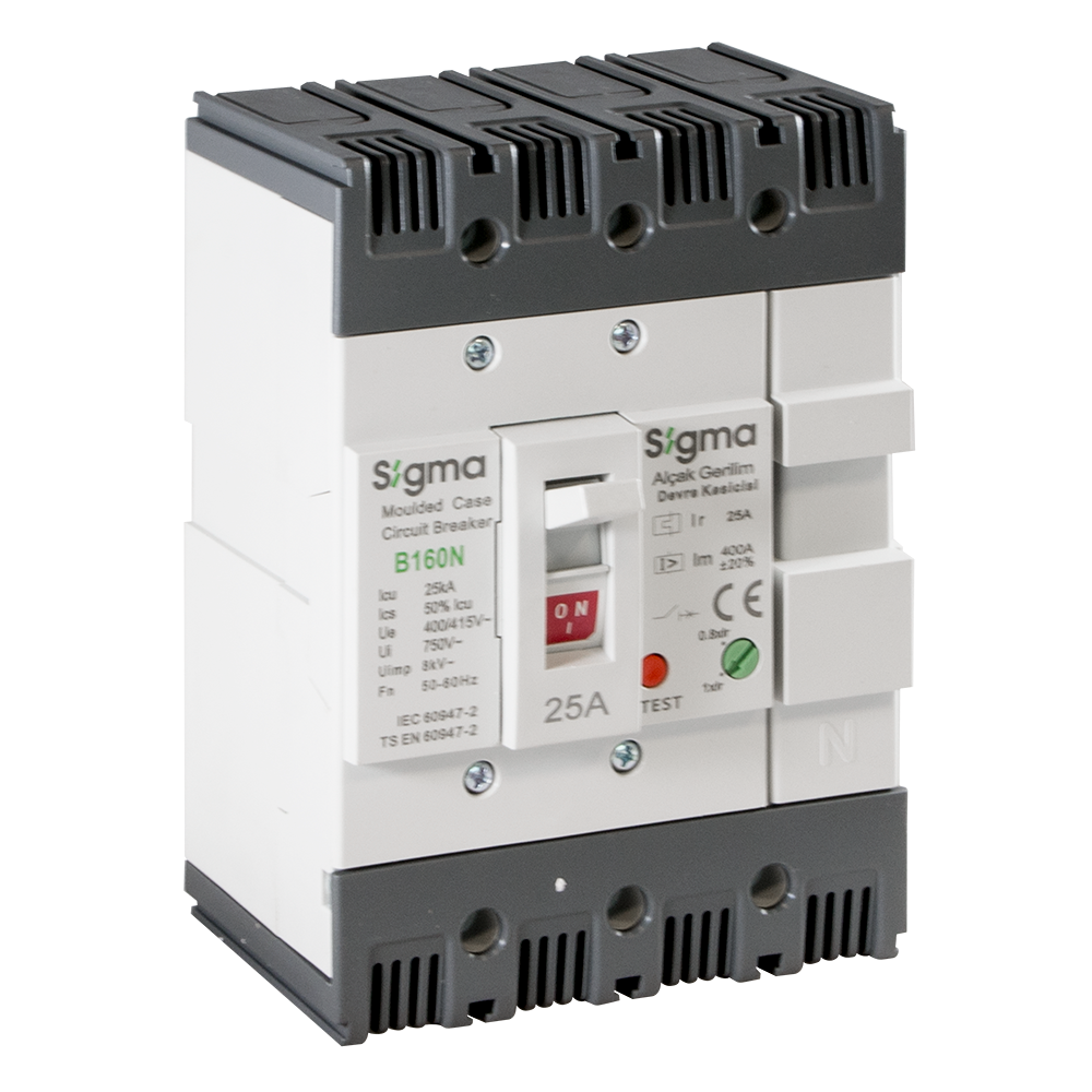 B160 32-40A 4P TERMİK AYARLI AG DEVRE KESİCİ