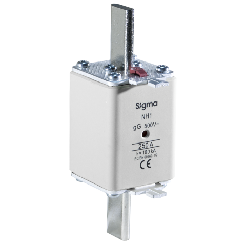 120 kA 315A NH2 ÇİFT GÖSTERGELİ BIÇAKLI SİGORTA