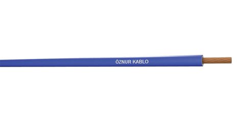 H05Z1-K 1        HF NYAF Mavi Kablo - 100 metre