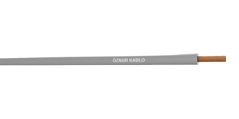 H05Z1-K 1.5     HF NYAF Gri Kablo - 100 metre