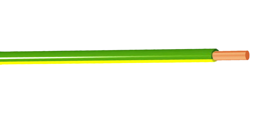 H07V-R 6      NYA  Sarı/Yeşil Kablo - 100 metre