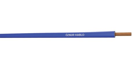 H07V-K 0,75  NYAF  Mavi Kablo - 100 metre