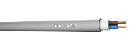 H05VV-R 2X1,5  NYM Kablo - 100 metre