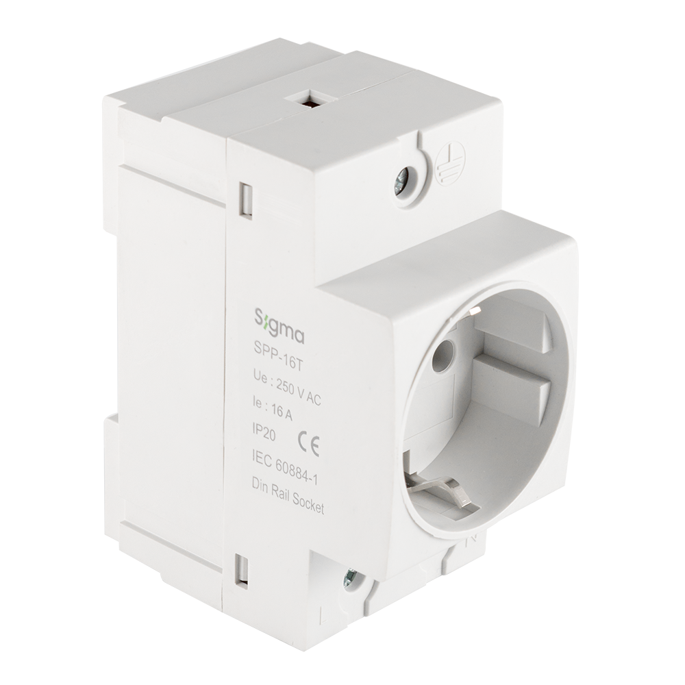 SPP-16T 16A 230V TPR.  PRİZ