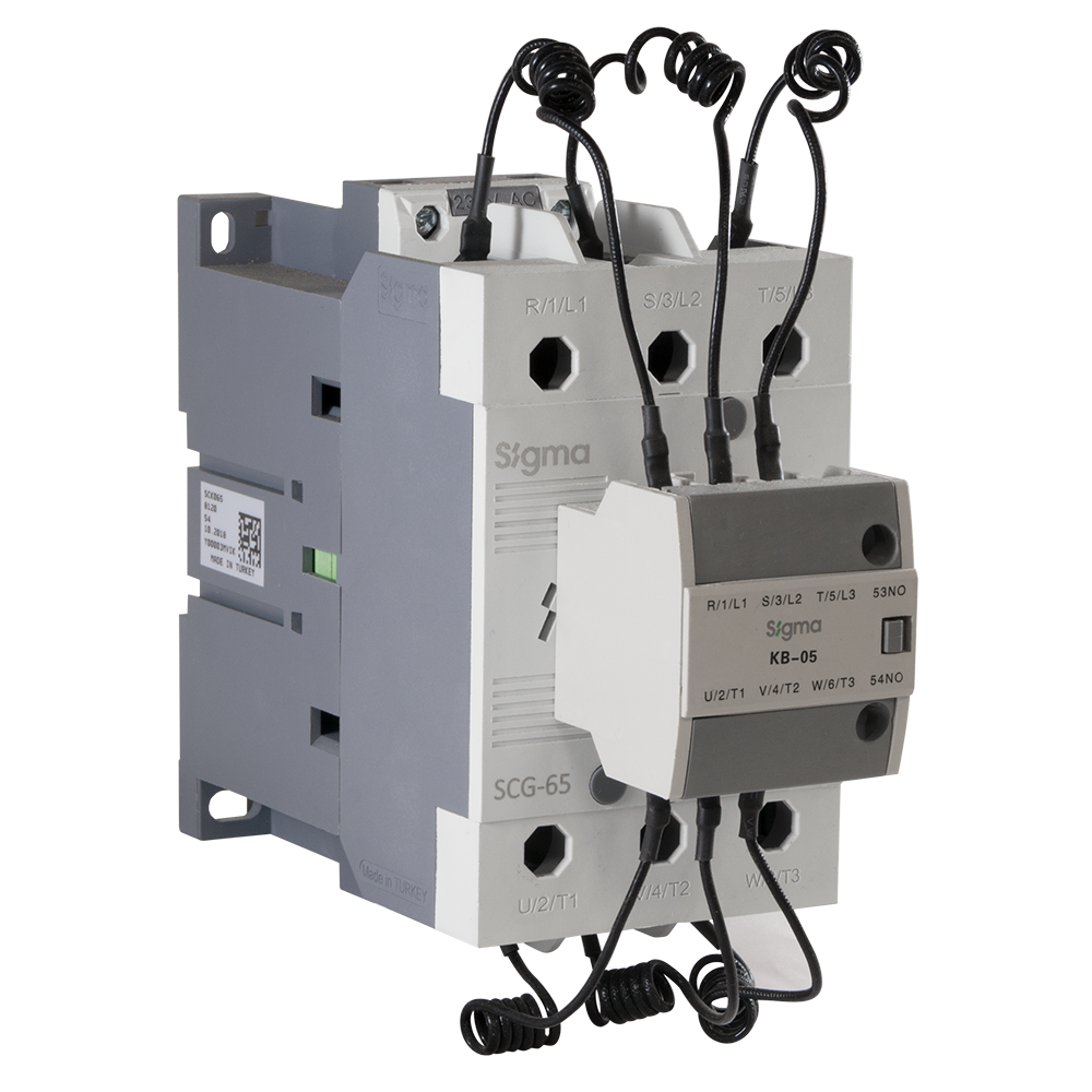 5kVAr KOMPANZASYON KONTAKTORU 1NO+1NC