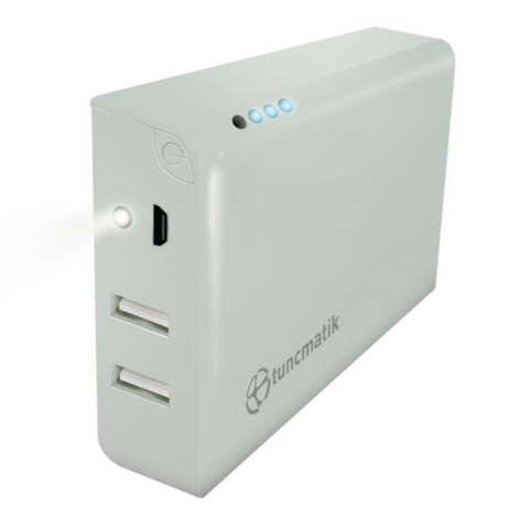 Mini Charge 12.000 mAh- Beyaz Powerbank