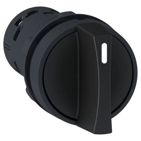 XB7ND21 SİYAH MANDAL BUTON 2 KONUMLU