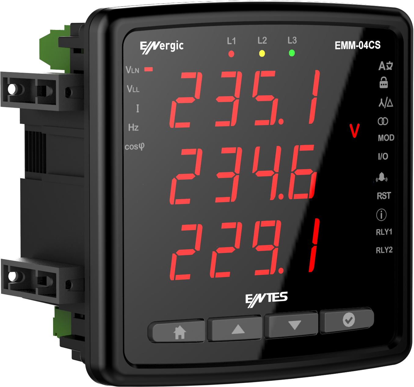 M4178 96X96 100-270 VAC/DC T/İ MULTİMETRE     ENTES